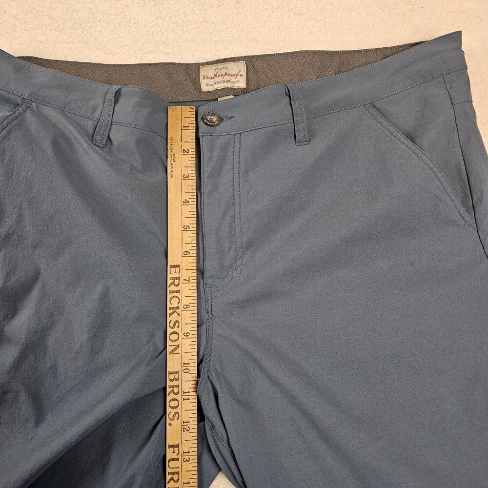 Weatherproof Vintage Trail Shorts Hybrid Men's Size 40 Solid Metal Gray Outdoors - Picture 5 of 14